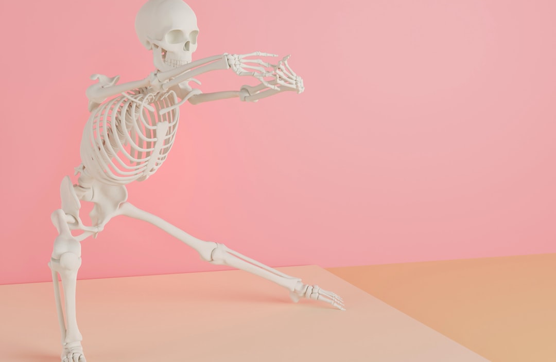 Illustration for bone health guide for adults showing nutrition, exercise, and daily habits